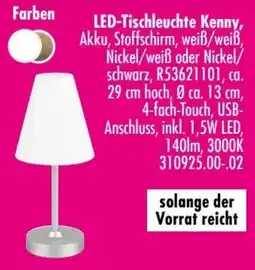 Möbel Boss LED-Tischleuchte Kenny Angebot