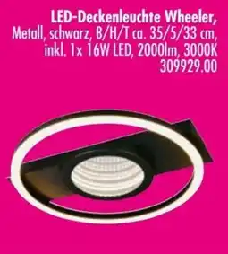 Möbel Boss LED-Deckenleuchte Wheeler Angebot
