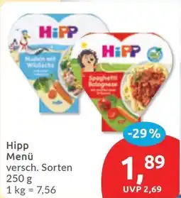 Budni Hipp Menü Angebot