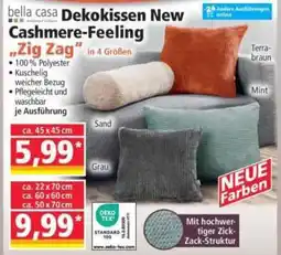 Norma bella casa Dekokissen New Cashmere-Feeling Angebot