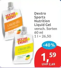 Budni Dextro Energy Liquid Gel Angebot