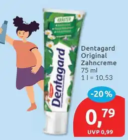 Budni Dentagard Original Zahncreme Angebot