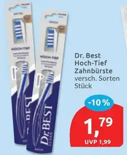 Budni Dr. Best Hoch-Tief Zahnbürste Angebot