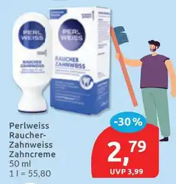 Budni Perlweiss Raucher-Zahnweiss Zahncreme Angebot
