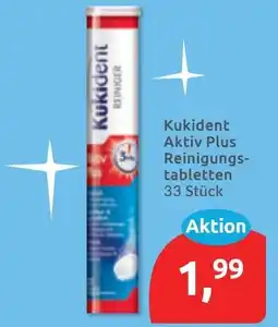Budni Kukident Aktiv Plus Reinigungstabletten Angebot