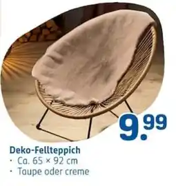 Rossmann Deko-Fellteppich Angebot