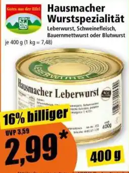 Norma Hausmacher Leberwurst Angebot