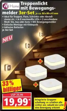 Norma IL Home Treppenlicht mit Bewegungsmelder Angebot