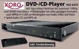 Norma XORO DVD-/CD-Player HSD 8470 Angebot