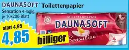 Norma DAUNASOFT Toilettenpapier Sensation Angebot