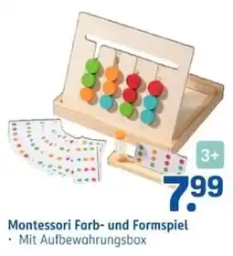 Rossmann Montessori Farb- und Formspiel Angebot