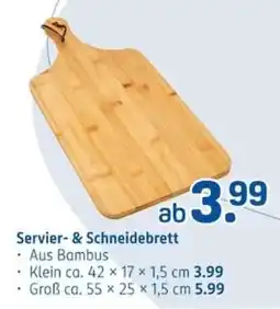 Rossmann Servier- & Schneidebrett Angebot