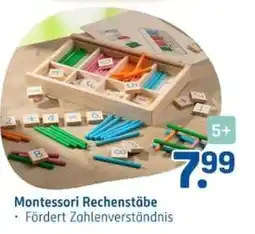Rossmann Montessori Rechenstäbe Angebot