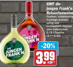 HIT GWF die jungen Frank’n Rebsortenweine Angebot