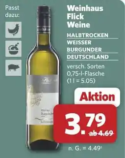 Combi Weinhaus Flick Weine Angebot