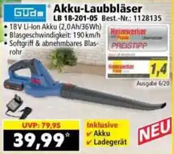 Norma Gude Akku-Laubbläser Angebot