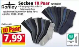 Norma Socken 10 Paar für Herren Angebot