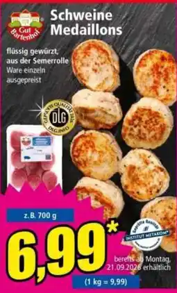 Norma Schweine Medaillons Gut Bartlenhof Angebot