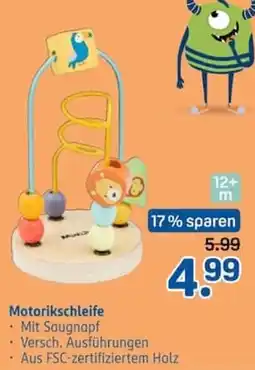 Rossmann Motorikschleife Angebot