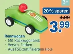 Rossmann Rennwagen Angebot