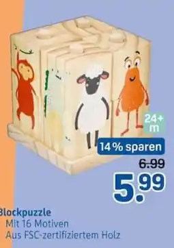 Rossmann Blockpuzzle Angebot