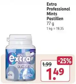 Rossmann Extra Professional Mints Angebot