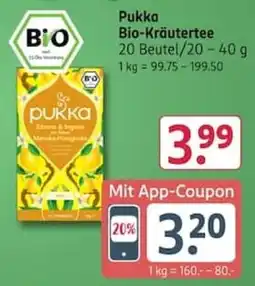 Rossmann Pukka Bio-Kräutertee Angebot