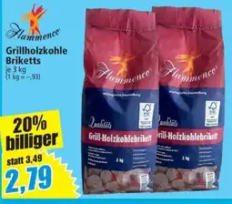 Norma Flammenco Grillholzkohle Briketts Angebot