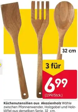 Rusta Küchenutensilien aus Akazienholz Angebot