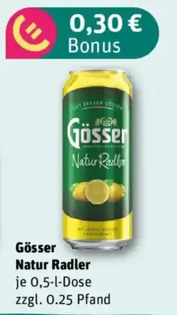 nahkauf Gösser Natur Radler Angebot