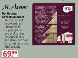 Rossmann M. Asam Der Beauty Adventskalender Angebot