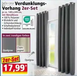 Norma bella casa Verdunklungs-Vorhang Angebot
