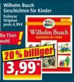 Norma Wilhelm Busch Geschichten für Kinder Angebot