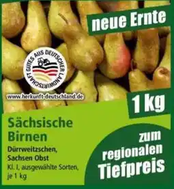 Norma Sächsische Birnen Angebot