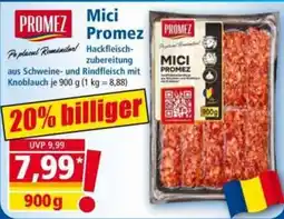 Norma Mici Promez Hackfleisch-zubereitung Angebot