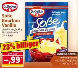 Norma Dr.Oetker SoBe Bourbon Vanille Angebot