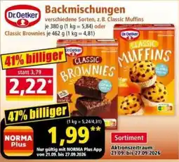 Norma Dr.Oetker Classic Brownies Angebot