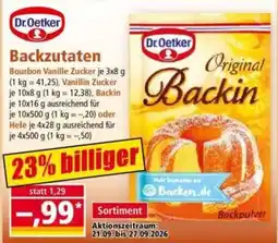 Norma Dr.Oetker Original Backin Angebot