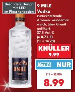 Kaufland 9 MILE Vodka Angebot