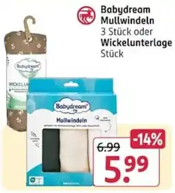 Rossmann Babydream Mullwindeln Angebot