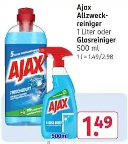 Rossmann Ajax Allzweckreiniger Angebot