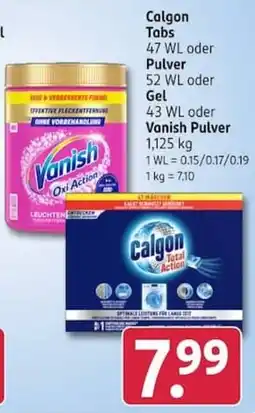 Rossmann Calgon Tabs Angebot