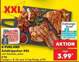 Kaufland K-PURLAND Schälrippchen XXL Angebot