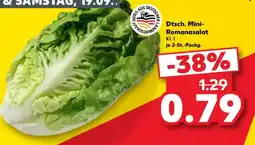 Kaufland Dtsch. Mini-Romanasalat Angebot