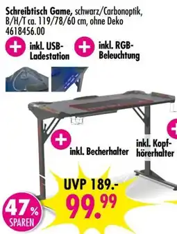 Möbel Boss Schreibtisch Game Angebot