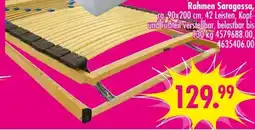 Möbel Boss Rahmen Saragossa Angebot