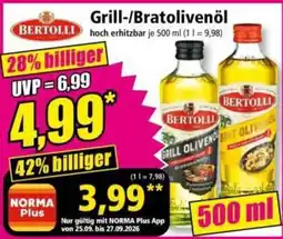 Norma Bertolli Grill-/Bratolivenöl Angebot