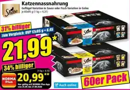 Norma Sheba Katzen Nassnahrung Angebot