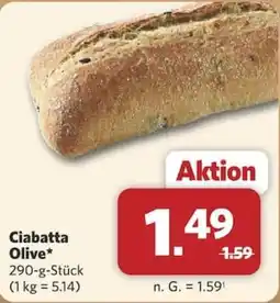 Combi Ciabatta Olive* Angebot