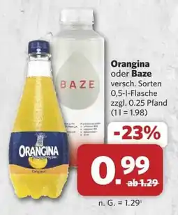 Combi Orangina oder Baze Angebot